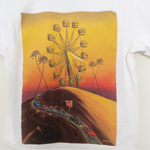 In n Out Burger • Cropped 70th Anniversary Graphic Tee - Picture 5 of 7